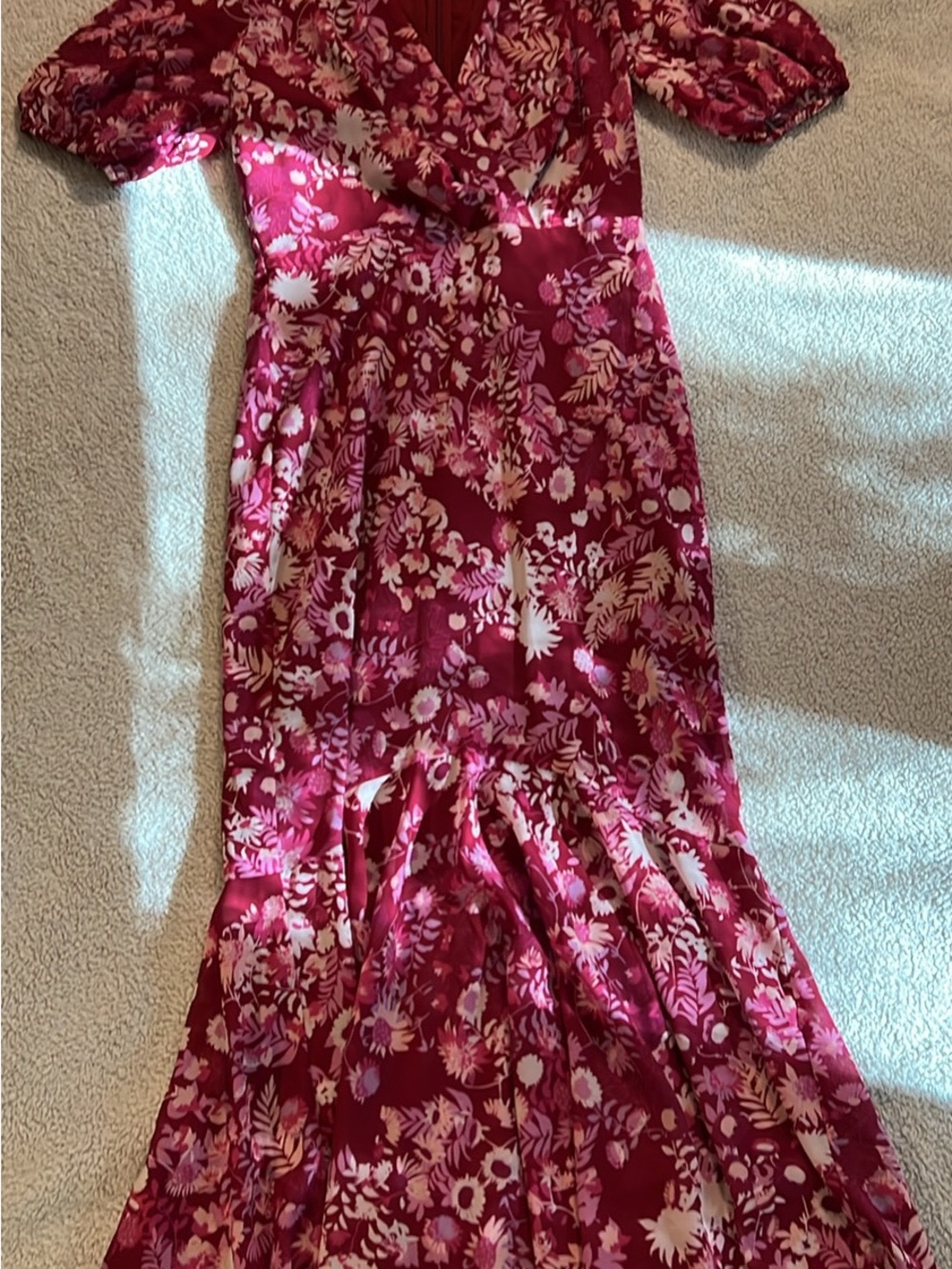 Sachin + Babi x Dillard’s Pink Floral Dresa